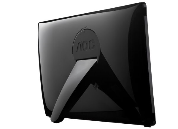 AOC USB Monitor e1649fwu Backside landscape