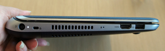 HP Pavilion dm1 from the side