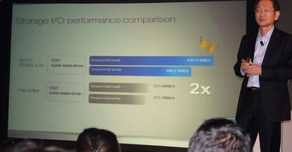 Competitor comparison - storage speeds