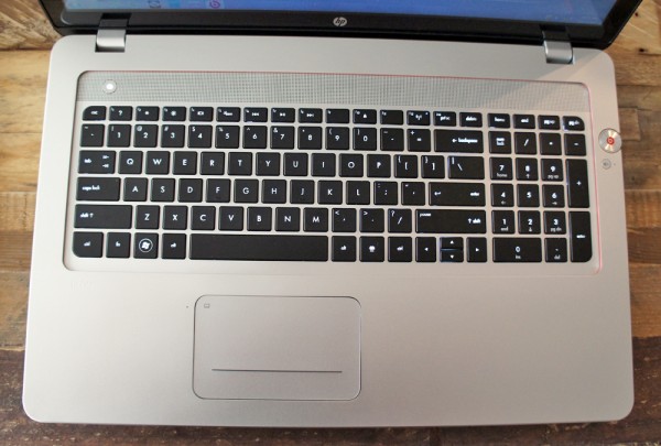 HP Envy 17 keyboard