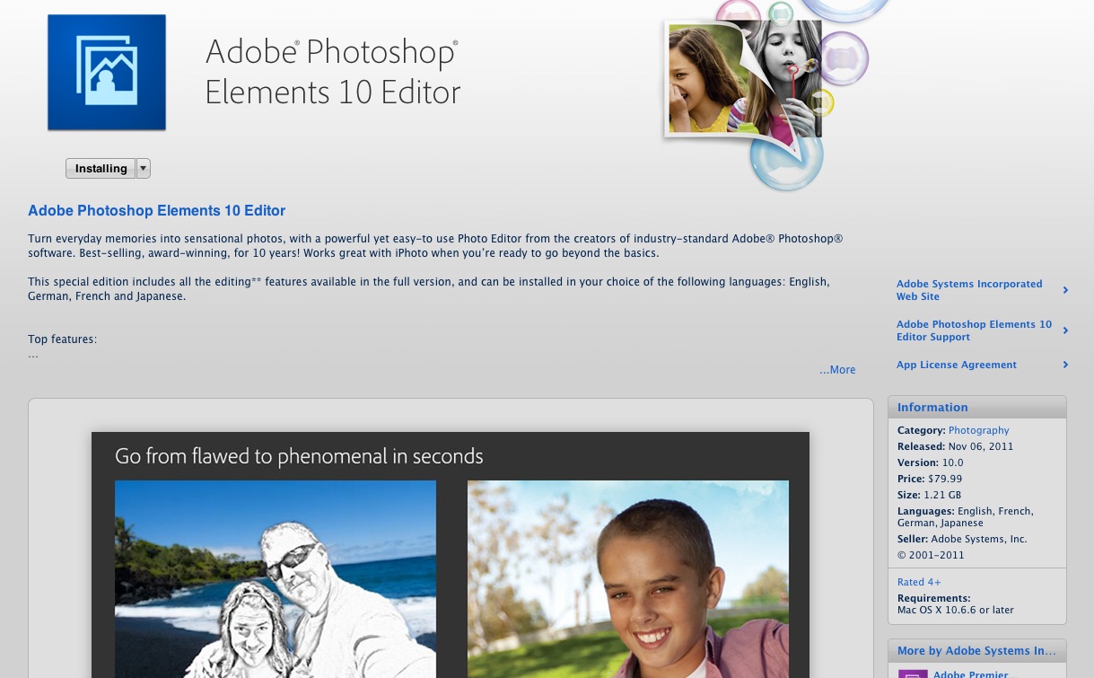 adobe photoshop elements 10 free download for mac