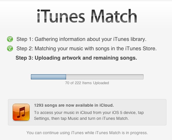 itunes match apple support