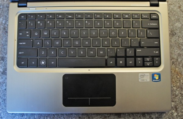 HP Folio 13 keyboard and clickpad