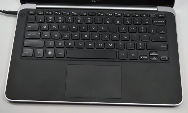 Dell XPS 13 Review keyboard