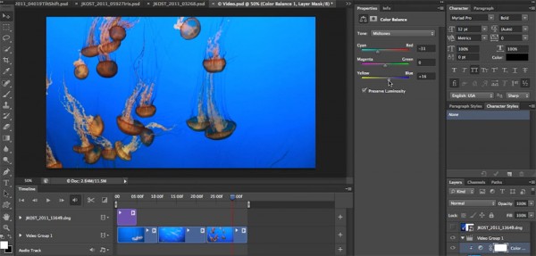 Photoshop CS6 Video Editing