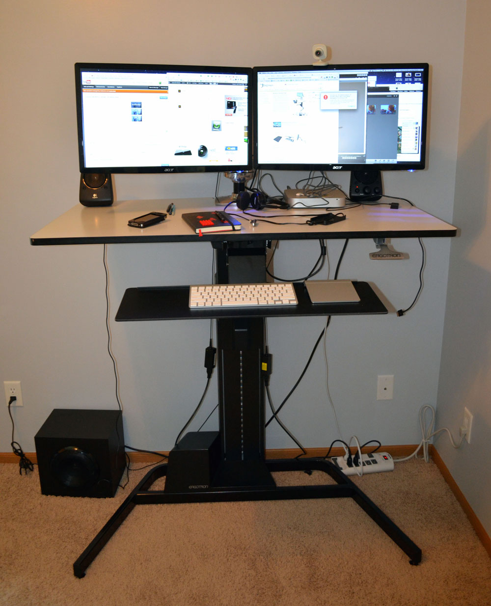 Ergotron Workfit D Review Nearly Perfect Sit Stand Desk