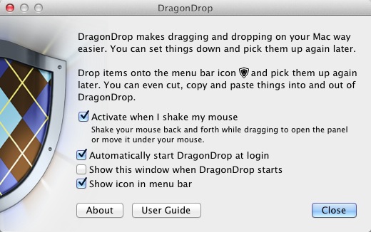 DragonDrop Preferences