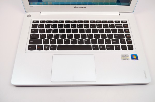 Lenovo U310 Review - keyboard