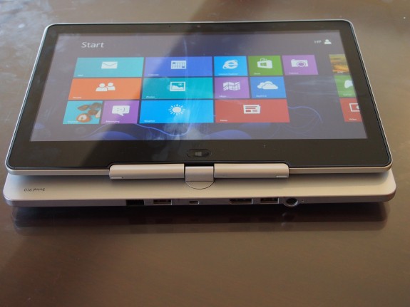 HP Elitebook Revolve tablet mode