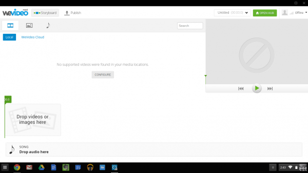 WeVideo Next Video Editor for ChromeOS