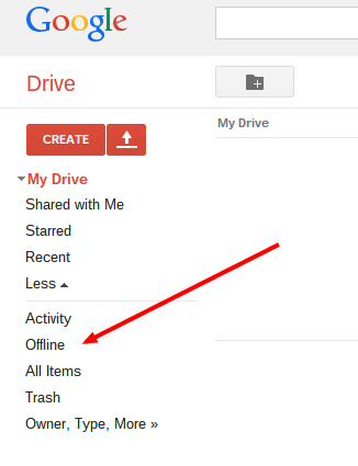 how to make a folder in google drive offline on chromebook