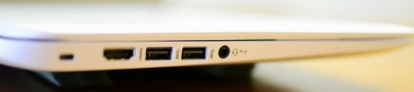 hp chromebook 14 left side ports