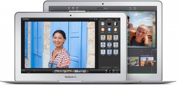 macbook air in 11 and 13 inch sizes