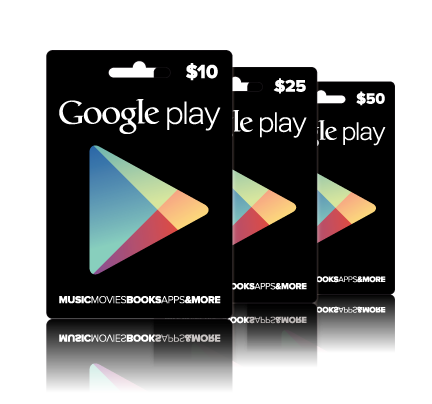 google play gift cards