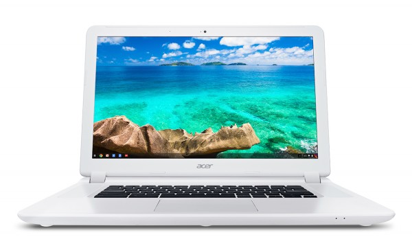 Acer Chromebook 15 (CB5-571) white-front SO