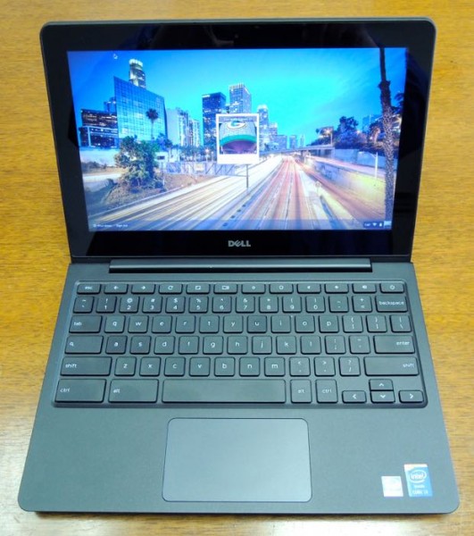 dell chromebook 11 with intel core i3 processor screen bezel