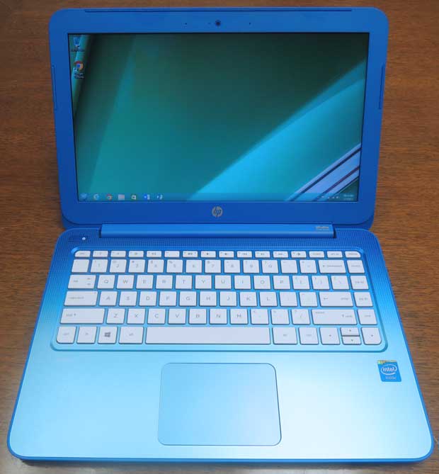 blue hp computer