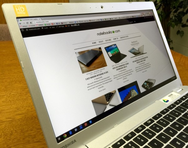 toshiba chromebook 2 display