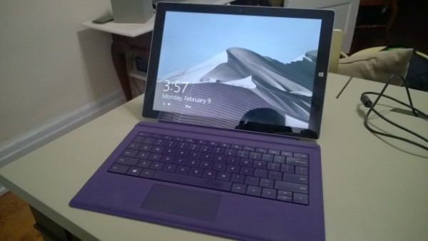 how to take a screenshot on windows surface pro 3