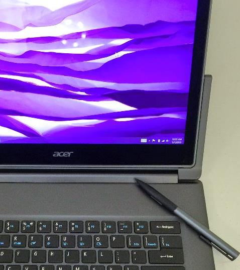 Acer Aspire R13 stylus and touch screen