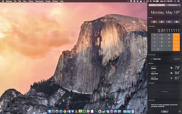 How To Put A Calculator In The Mac Notifications Center