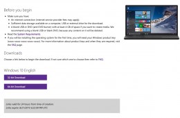 windows 10 download page