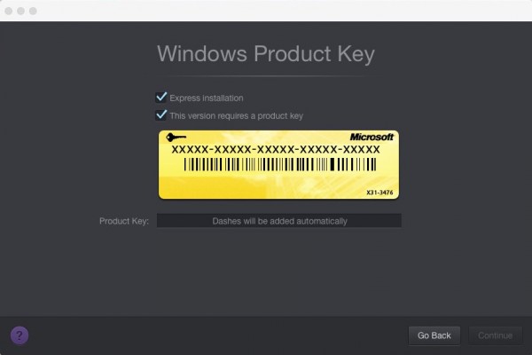 windows 10 product key entry in windows 10