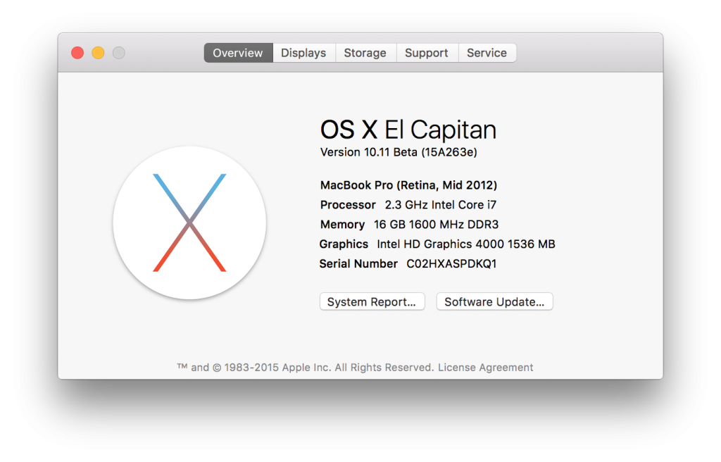 my mac wont update os x el capitan