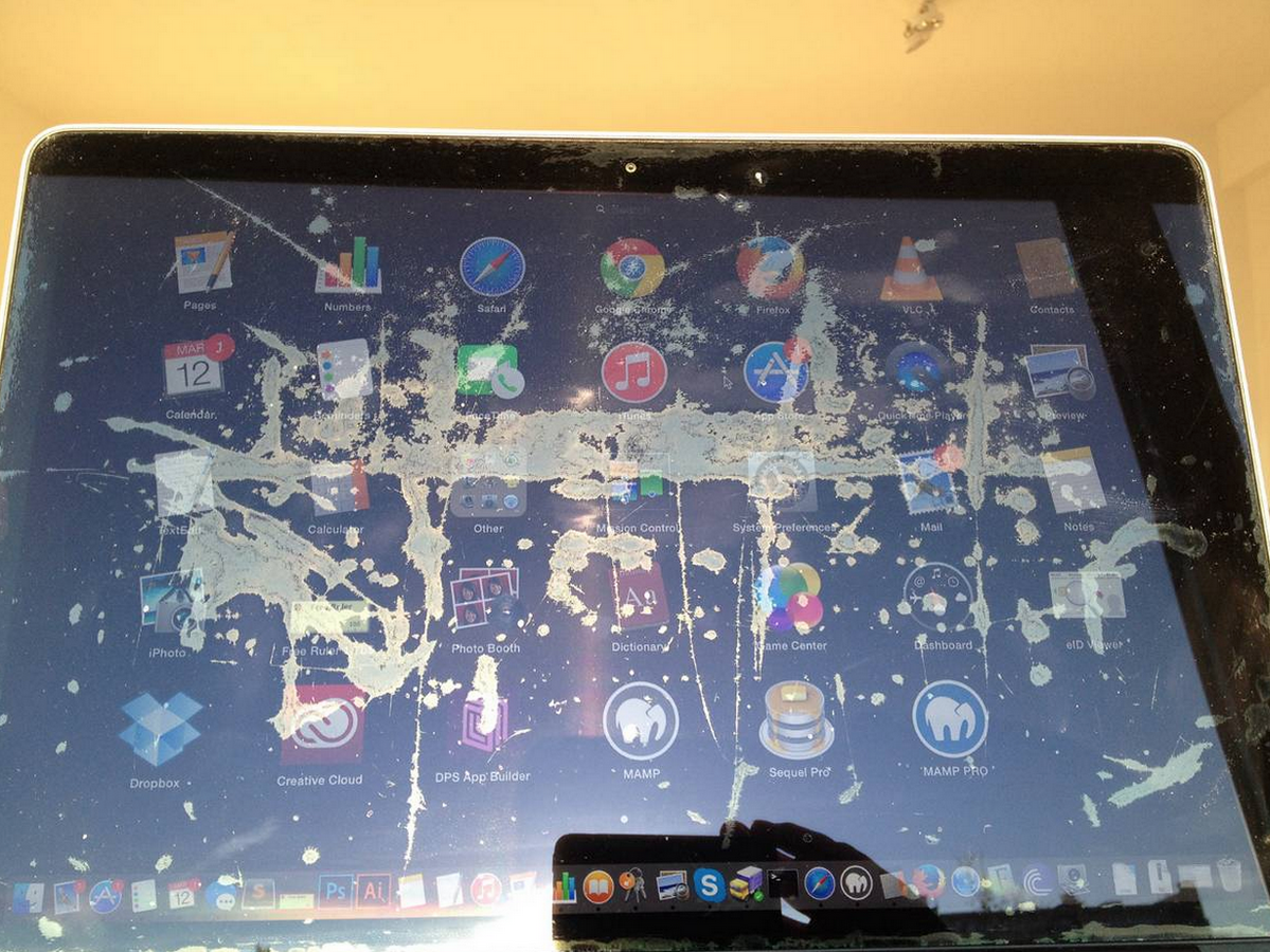 macbook pro screen issues problems