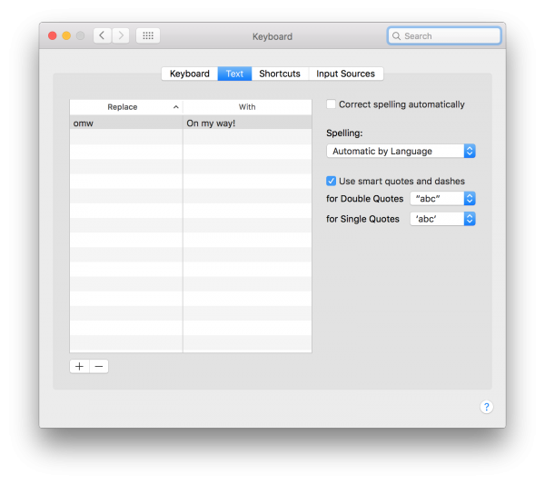 OS X System Preferences