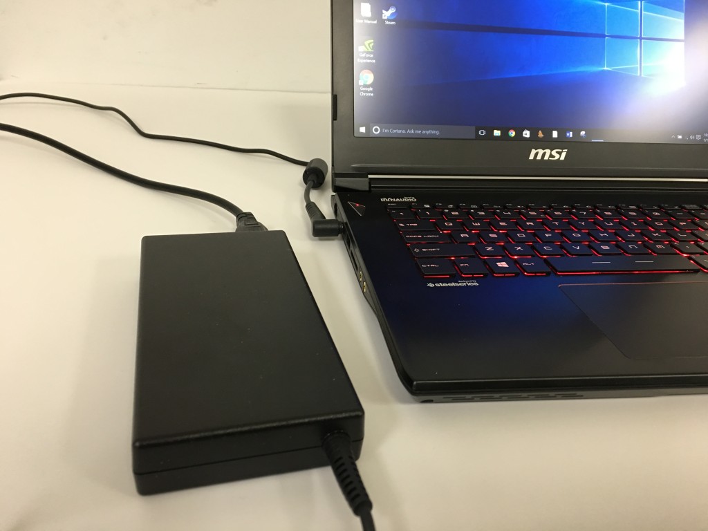 msi gs40 phantom charging brick