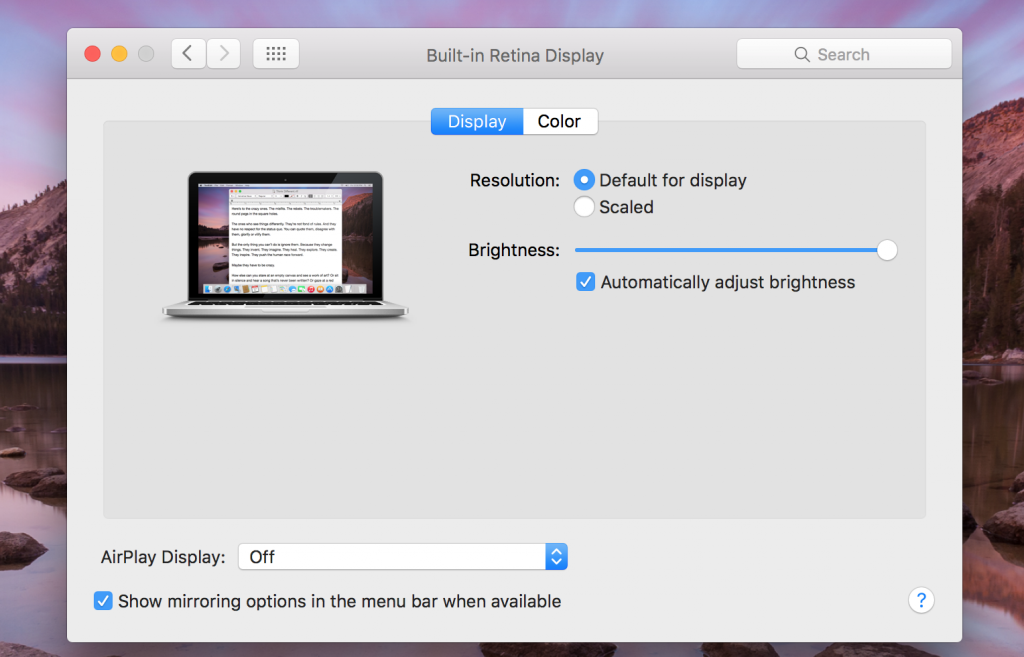 How to Change MacBook Screen Resolution Manually