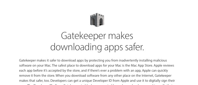 os x gatekeeper