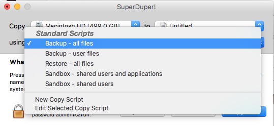 superduper backup mac