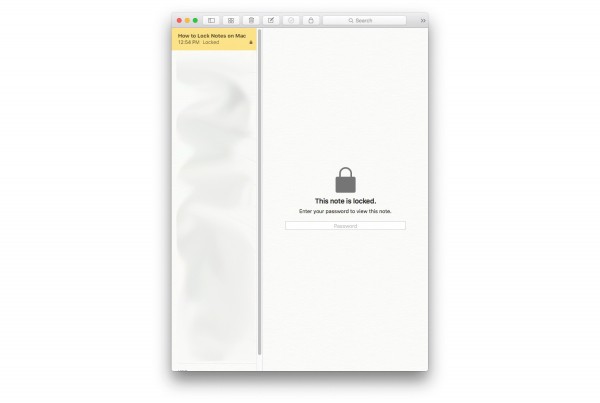 How to Lock Notes on Mac OS X: Password Protect Your Notes