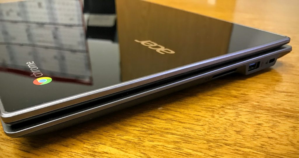 acer chromebook 14 for work right ports