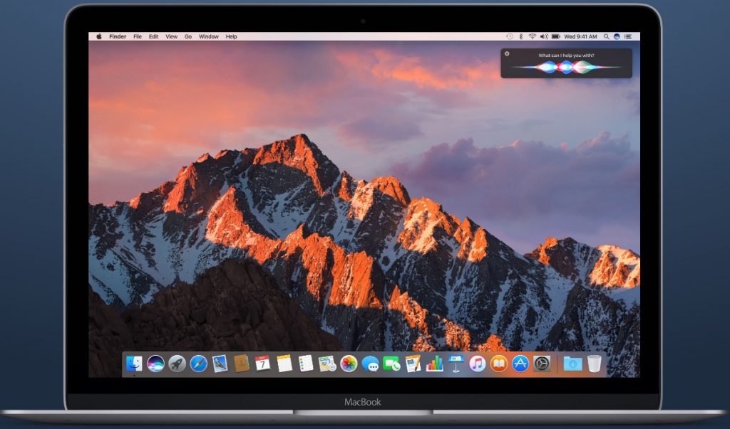 macos sierra on a macbook