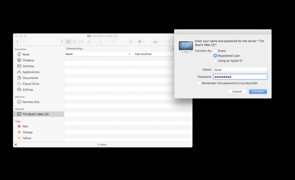 remote access for mac computers