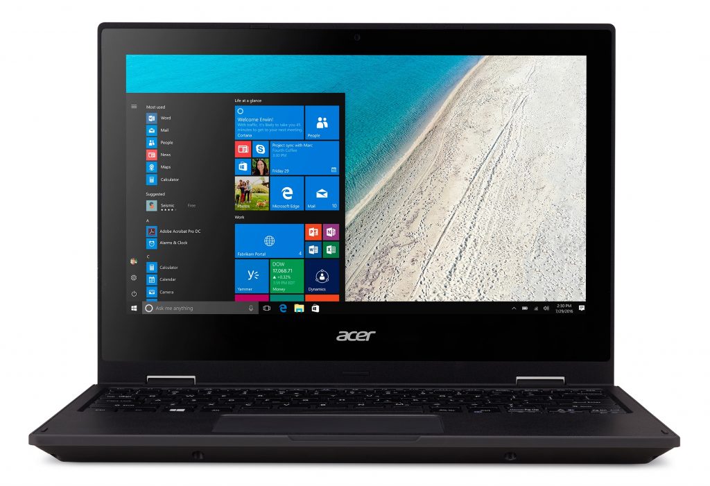 Acer TravelMate Spin B1 latop