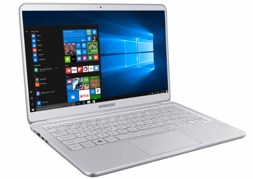 samsung notebook 9 15-inch 3/4 profile