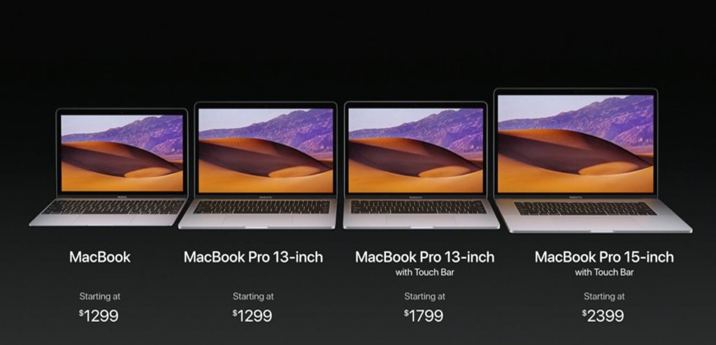 2017 macbook pro price options