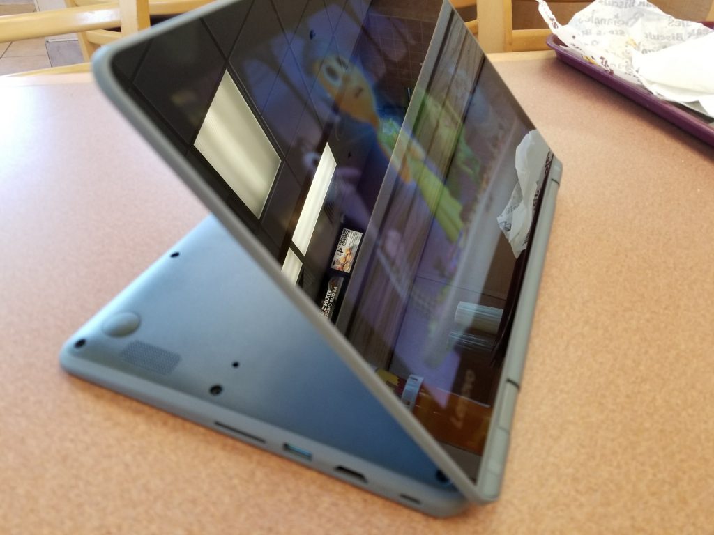 lenovo flex 11 chromebook tent mode