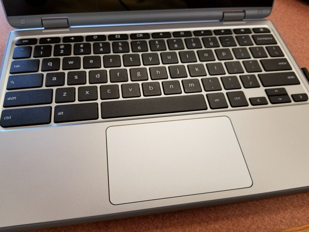 Lenovo Flex 11 Chromebook keyboard