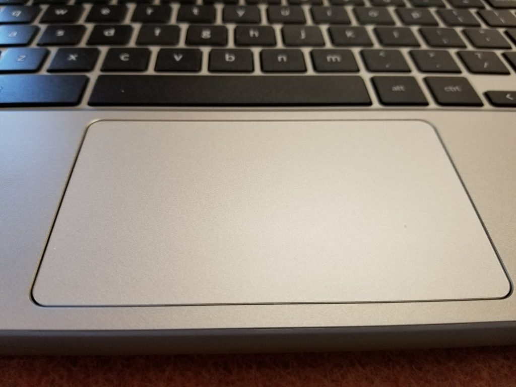 Lenovo Flex 11 Chromebook touchpad